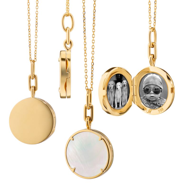 Mother of Pearl Locket