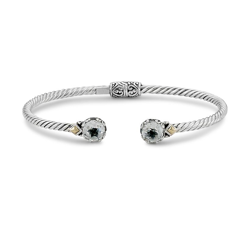 Samuel B.  Twisted Cable Bangle Bracelet