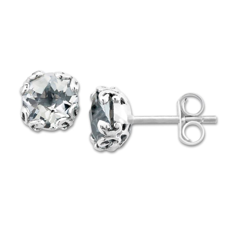 Samuel B. White Topaz Stud Earrings