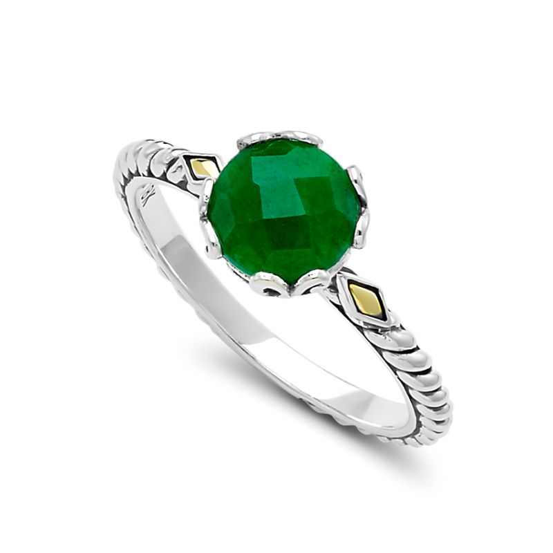 Samuel B.  Emerald Birthstone Ring