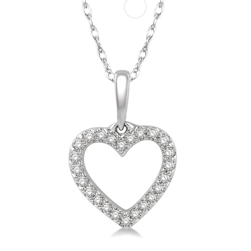 Diamond Heart Pendant