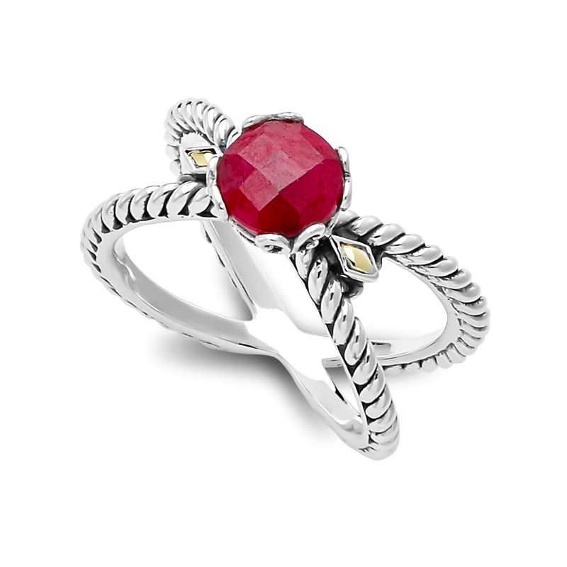 Samuel B. Ruby Birthstone X  Ring