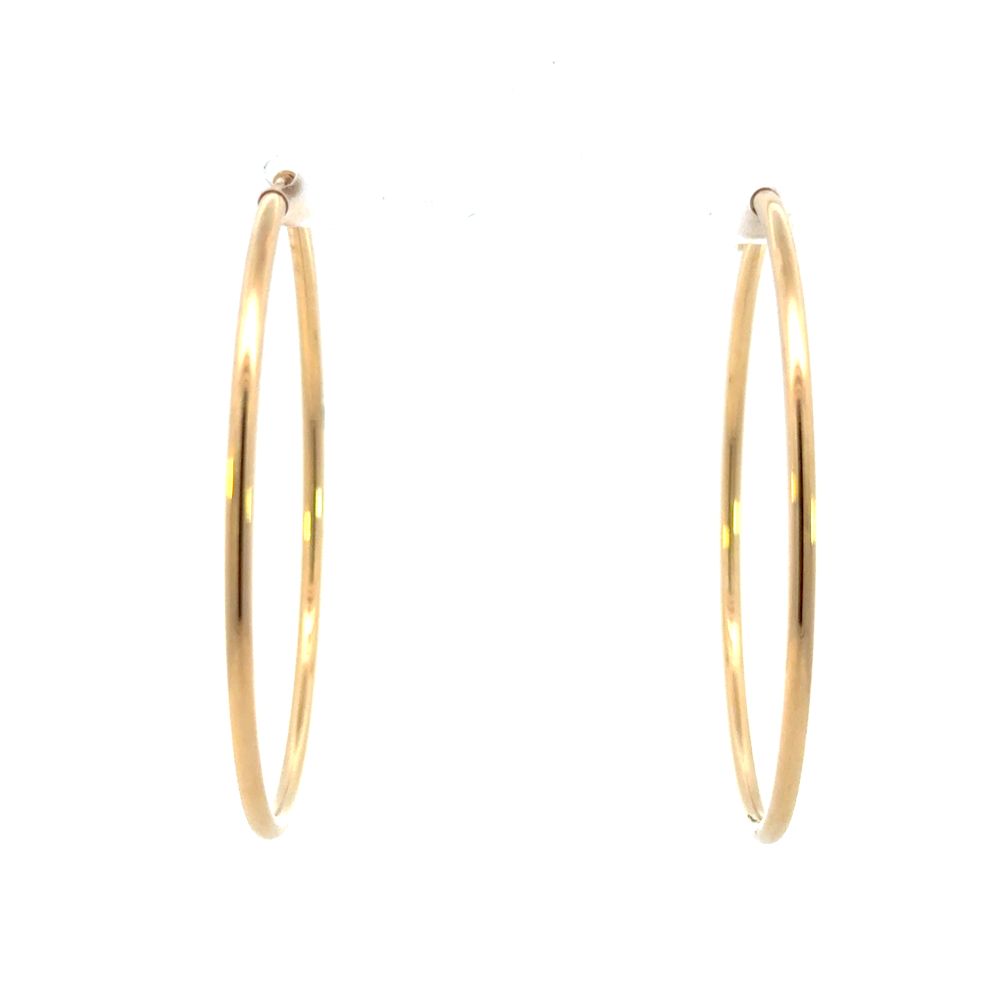 Estate Hoop Earrings