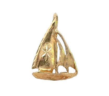 Estate Sailboat Charm