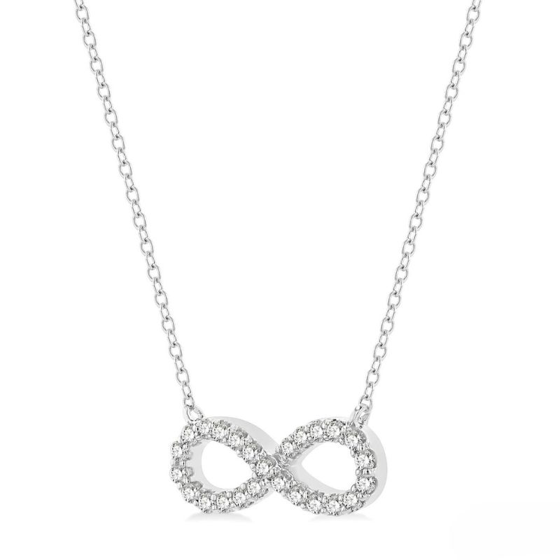 Infinity Diamond Necklace