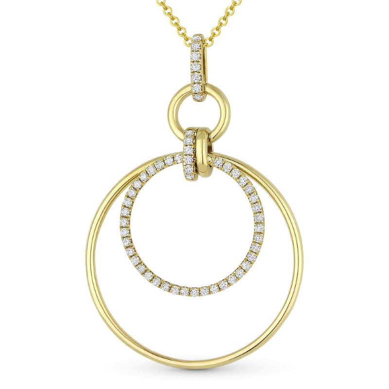 Diamond Circle Pendant