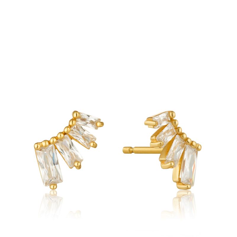 Ania Haie Glow Bar Stud Earrings