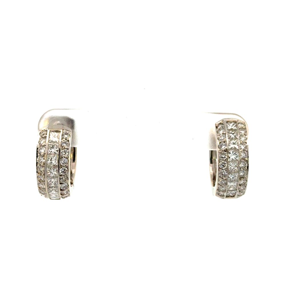 Estate Diamond Earrings