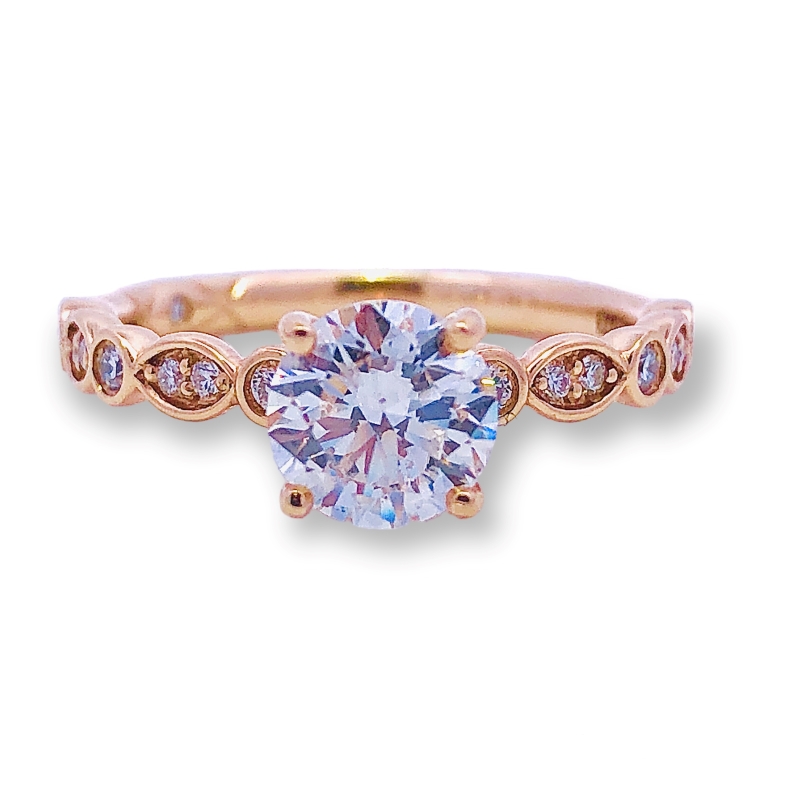 Round Diamond Engagement Ring