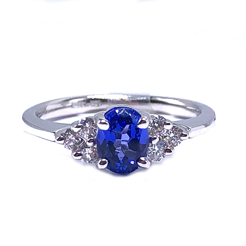 Tanzanite and Diamond Ring