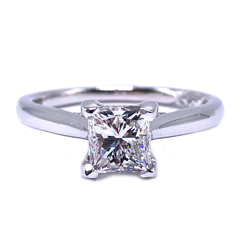 Princess Diamond Engagement Ring