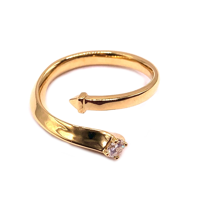 De Beers Forevermark Avaanti Diamond Bypass Ring