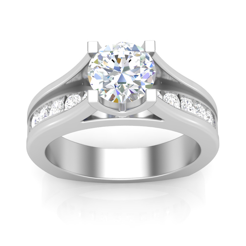 Round Diamond Engagement Ring