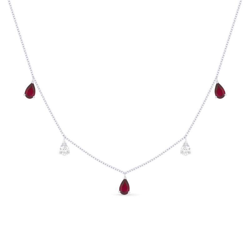 Ruby & Diamond Necklace