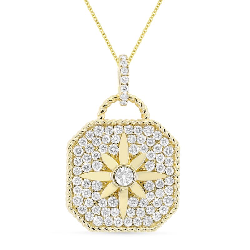 Diamond Starburst Pendant