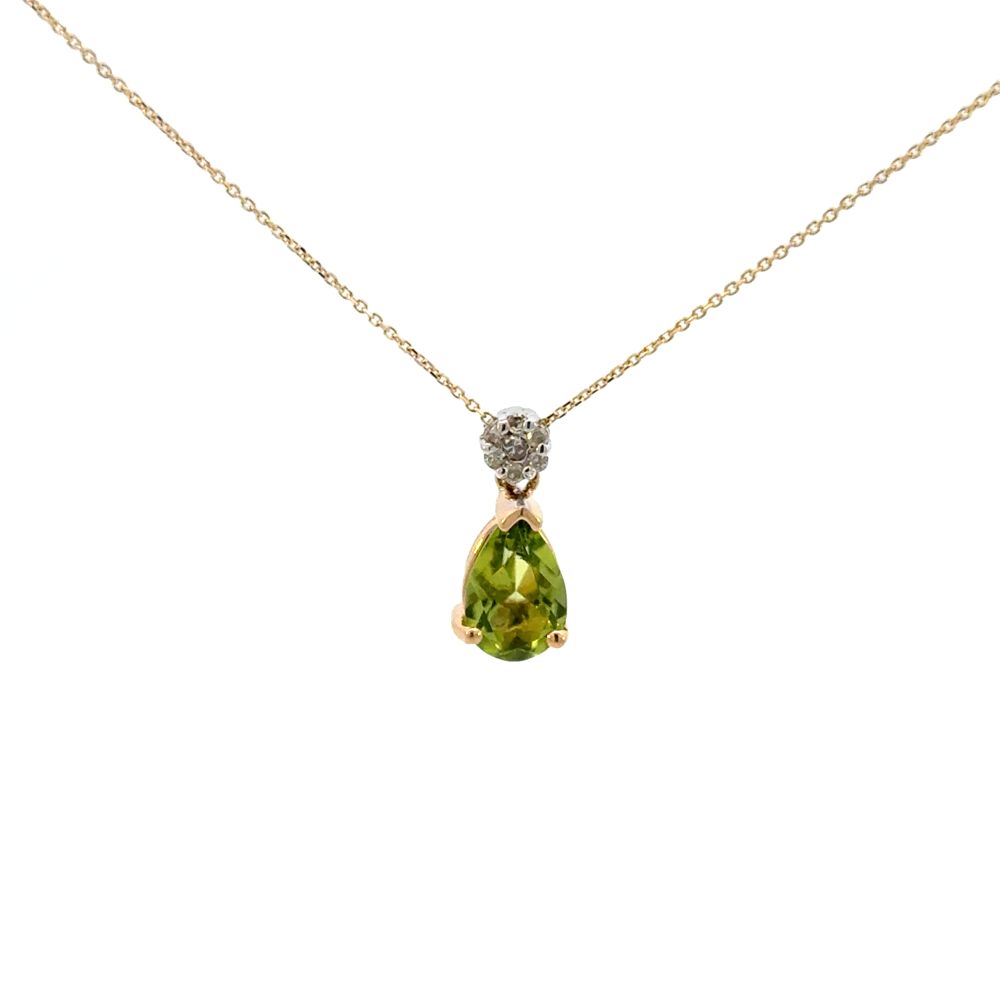 Periodt and Diamond Pendant