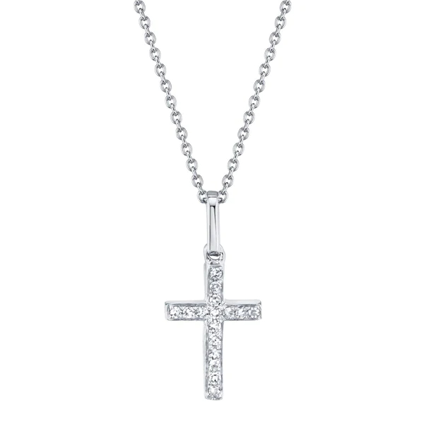 Cross Diamond Necklace