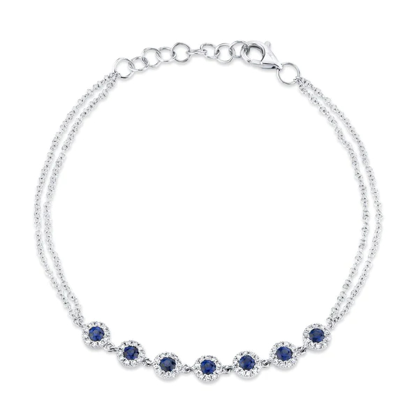 Sapphire & Diamond Bracelet