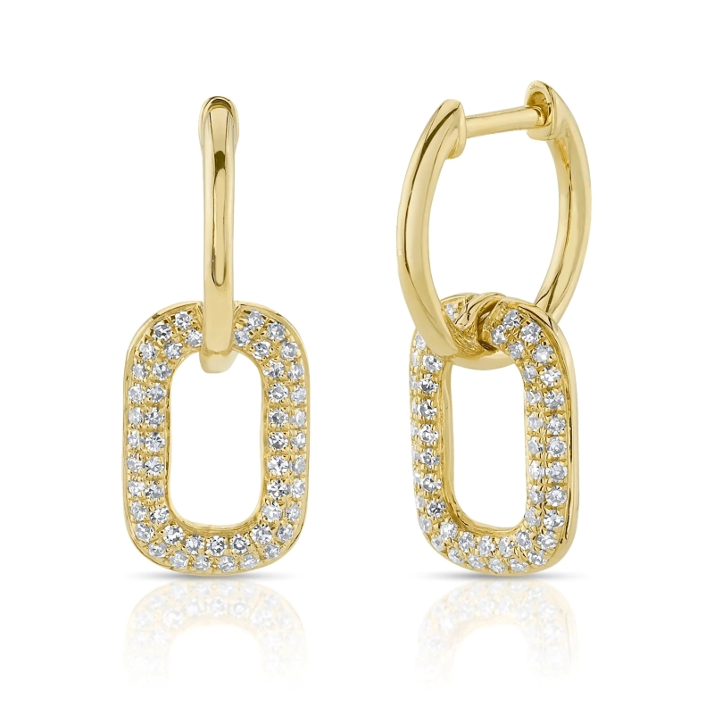 Diamond Pave Earrings