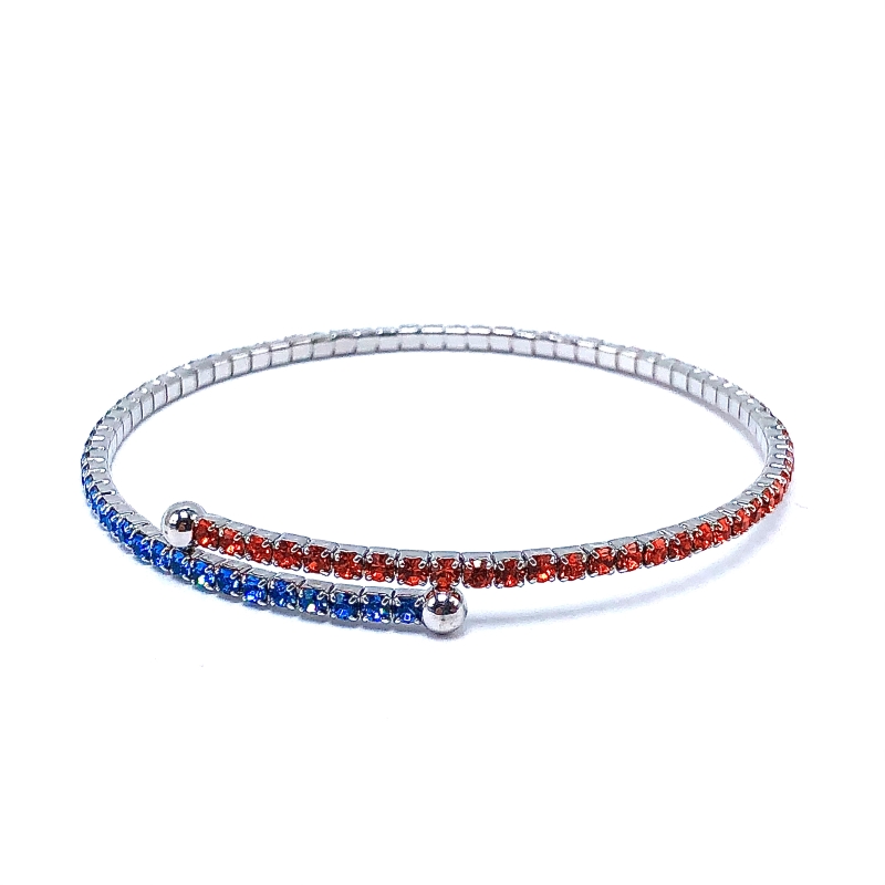 Syracuse University Inspired Flex Bangle Bracelet