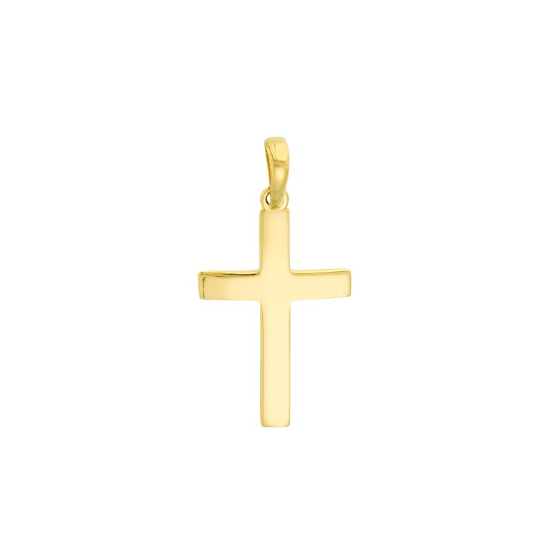 Polished Gold Cross