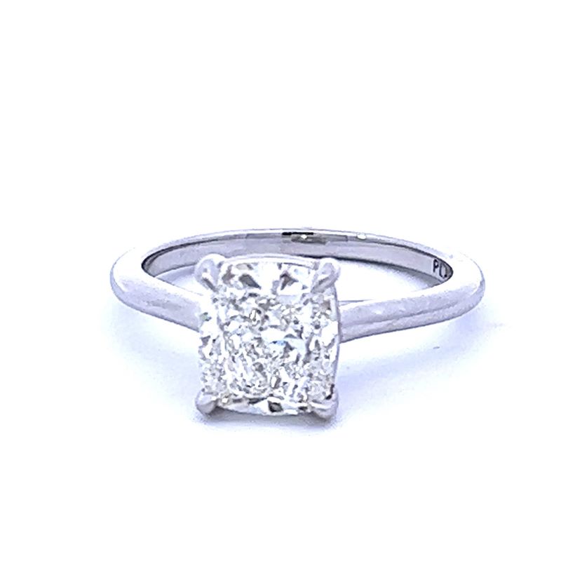 Cushion Diamond Engagement Ring