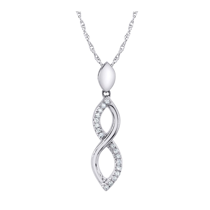 Diamond Infinity Pendant