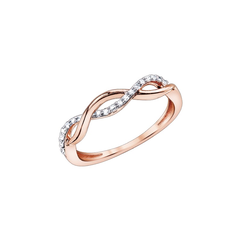 Diamond Fashion Weave Ring