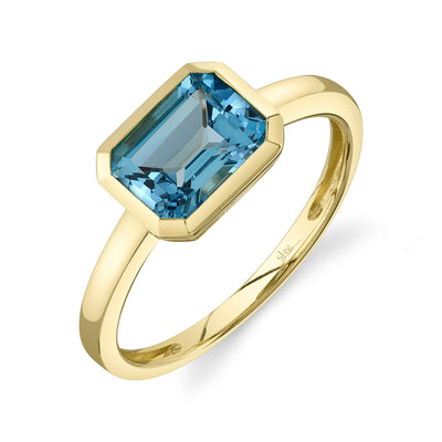 Blue Topaz Ring