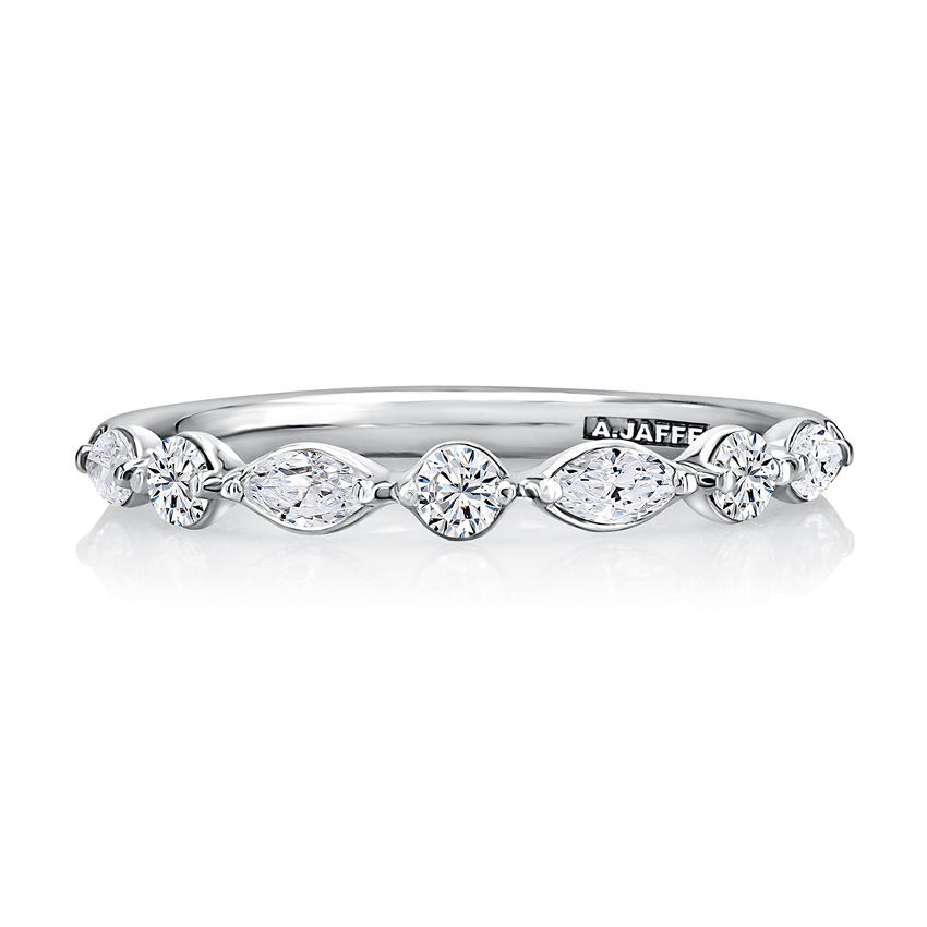 A.JAFFE Diamond Wedding Band