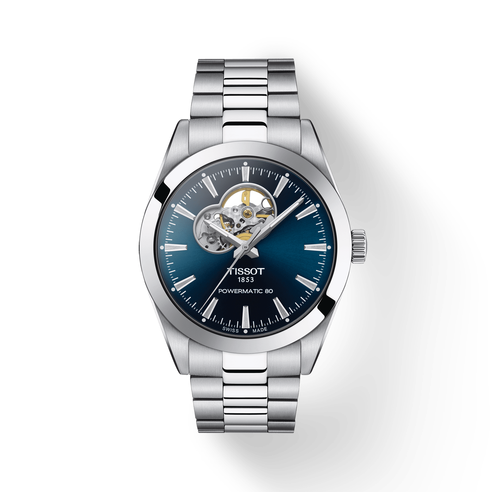 TISSOT GENTLEMAN POWERMATIC 80 OPEN HEART